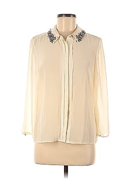 Ted Baker London 3/4 Sleeve Silk Top (view 1)