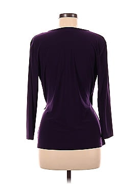 Black Label by Evan Picone Long Sleeve Blouse (view 2)