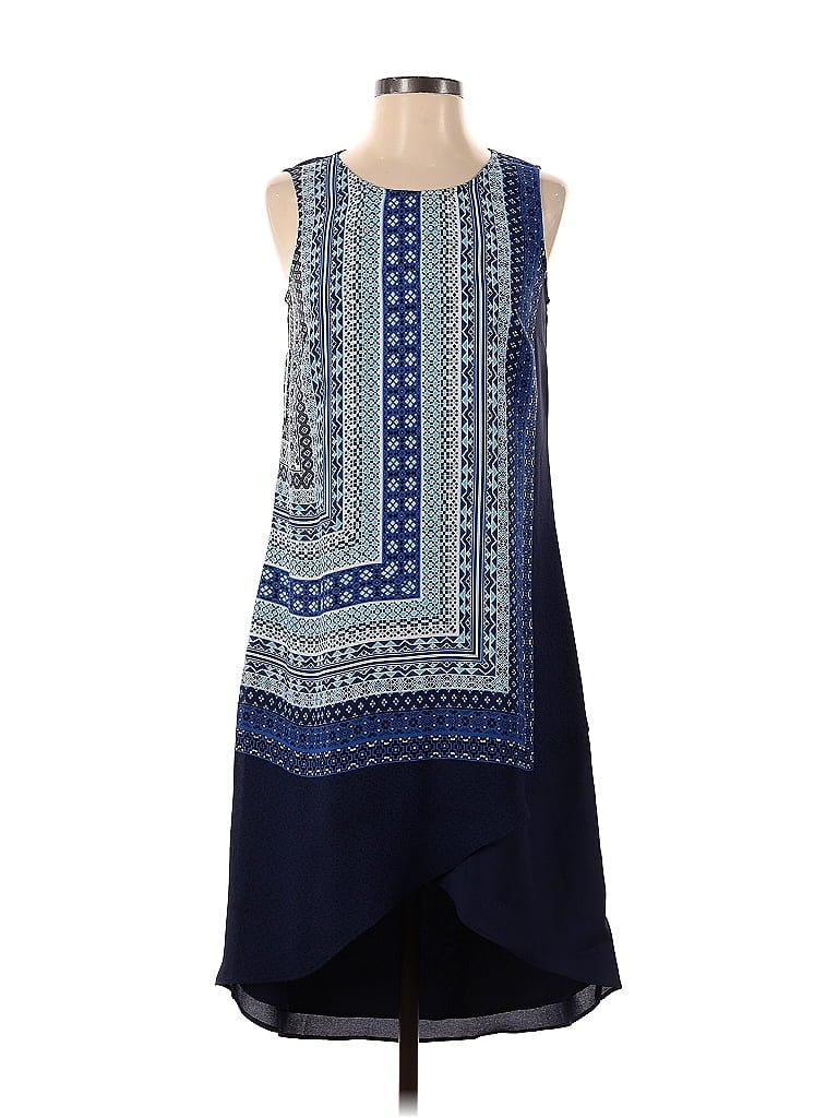 Pre-owned Laundry By Shelli Segal Casual Dress In Blue