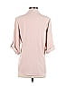 Calvin Klein Pink Tan Long Sleeve Blouse Size XS - photo 2