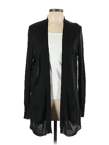 89th and madison black shops cardigan