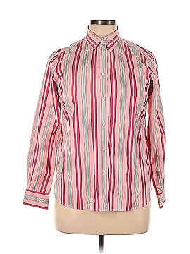 Thomas Pink Long Sleeve Button-Down Shirt (view 1)