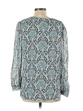 Tory Burch Long Sleeve Silk Top (view 2)