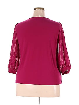 CeCe 3/4 Sleeve Top (view 2)