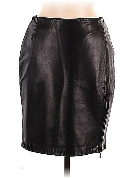 Assorted Brands Leather Skirt (view 1)