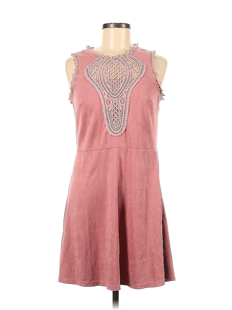 rue21 Pink Casual Dress Size M - photo 1