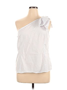 New York & Company Short Sleeve Blouse (view 1)