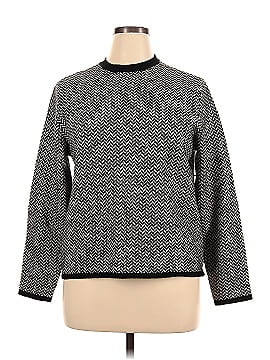 Kate Hill Wool Pullover Sweater (view 1)