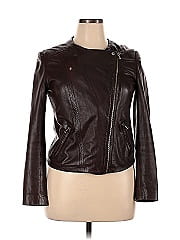 Massimo Dutti Faux Leather Jacket