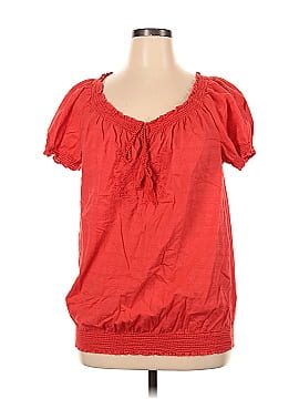 Just My Size Short Sleeve Blouse (view 1)