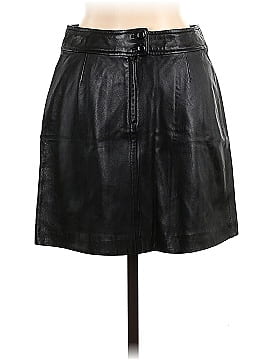 Erez Levy Leather Skirt (view 2)