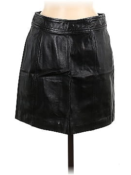 Erez Levy Leather Skirt (view 1)