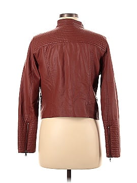 By Anthropologie Faux Leather Jacket (view 2)