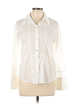 120% Lino Long Sleeve Button-Down Shirt (view 1)