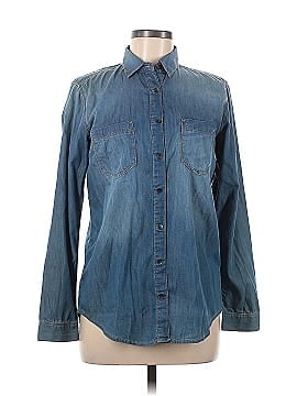 Mavi Jeans Long Sleeve Button-Down Shirt (view 1)