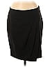 Ann Taylor Solid Black Wool Skirt Size 6 - photo 1