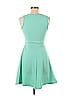 Charlotte Russe Solid Teal Cocktail Dress Size M - photo 2