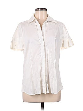 BCBGMAXAZRIA Short Sleeve Button-Down Shirt (view 1)