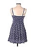 Express 100% Rayon Hearts Blue Cocktail Dress Size S - photo 2