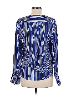 Rag & Bone Long Sleeve Silk Top (view 2)