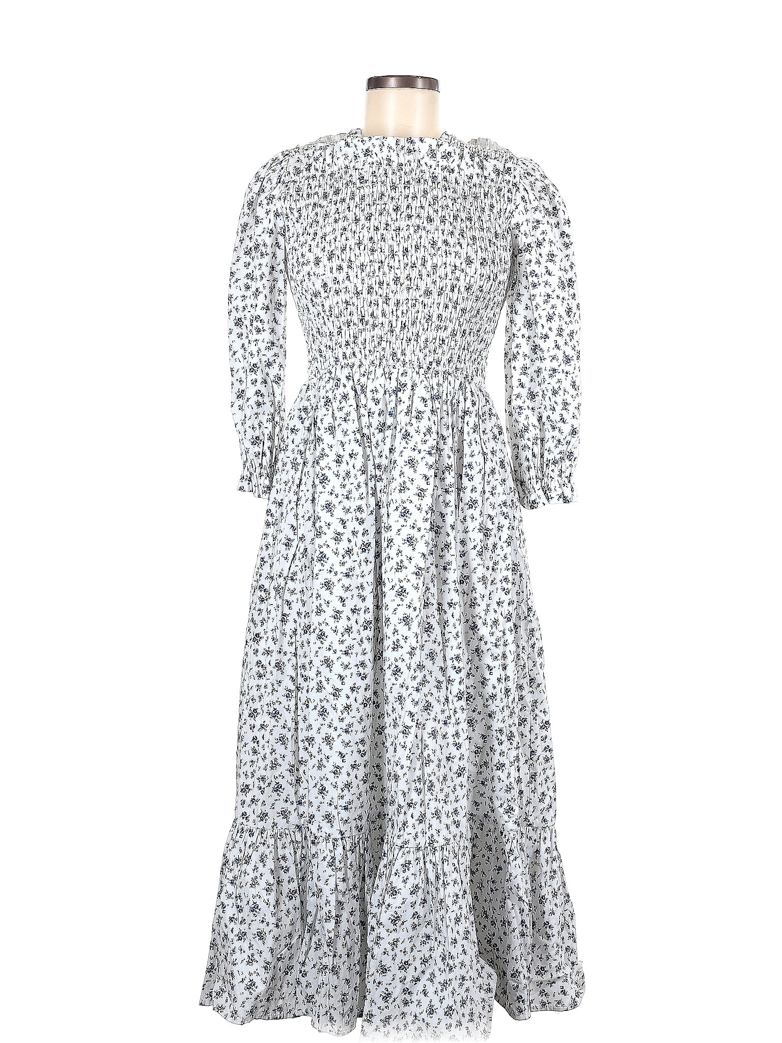 Maple & Cliff Floral Ruffle Bottom Dress main image 1