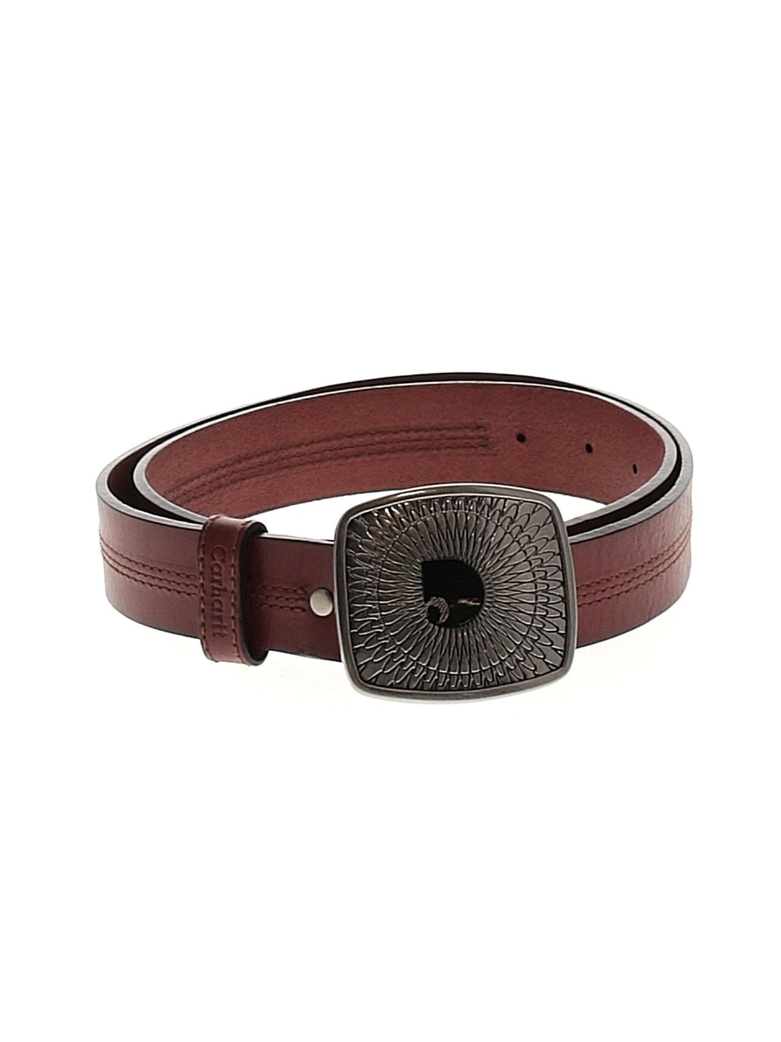 Carhartt 100% Leather Burgundy Leather Belt Size M - 31% off | ThredUp