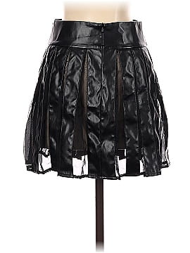 Sugar Thrillz Faux Leather Skirt (view 2)