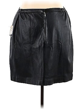 Wilsons Leather Faux Leather Skirt (view 2)