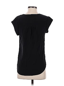 Collective Concepts Short Sleeve Silk Top (view 2)