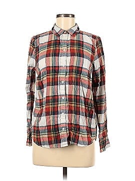 J.Crew Factory Store Long Sleeve Button-Down Shirt (view 1)