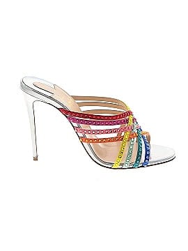 Christian Louboutin Marthastrass 100 Embellished Mules (view 1)