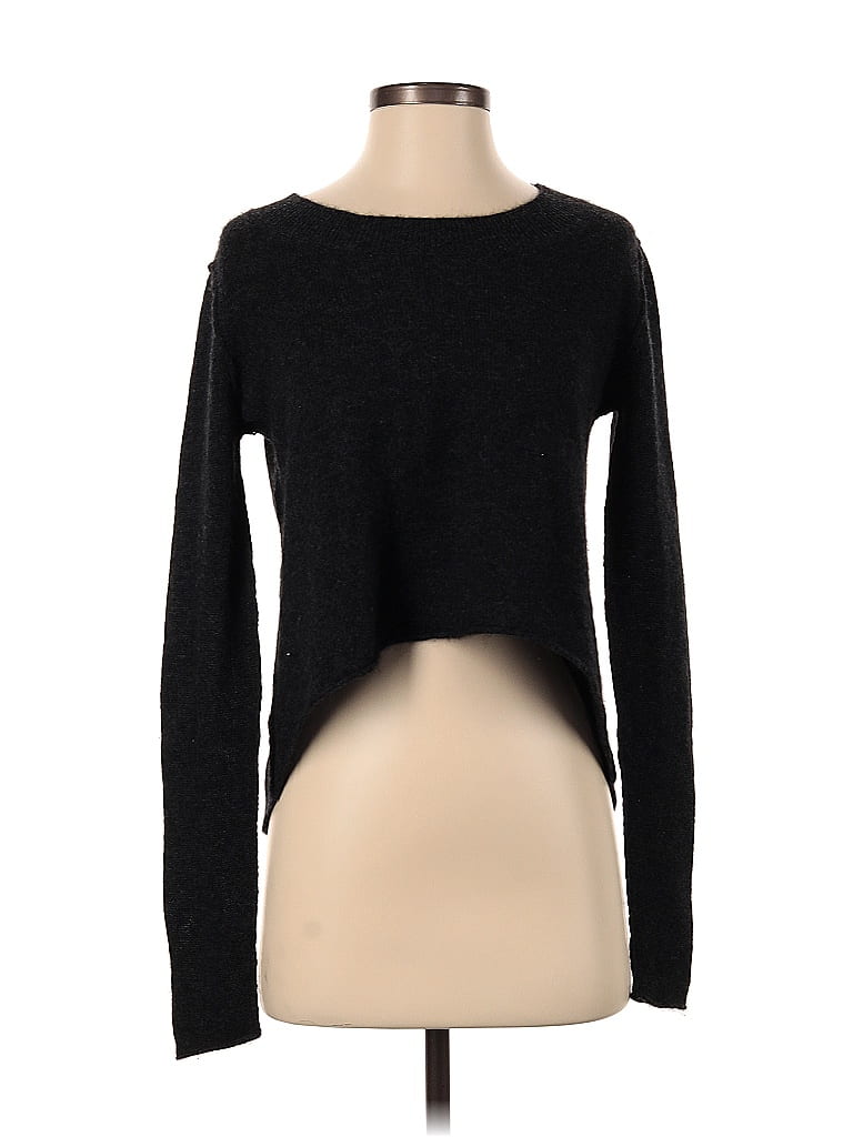 LINE 100% Cashmere Black Cashmere Pullover Sweater Size S - photo 1