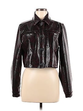 Vanessa Scott Faux Leather Jacket (view 1)