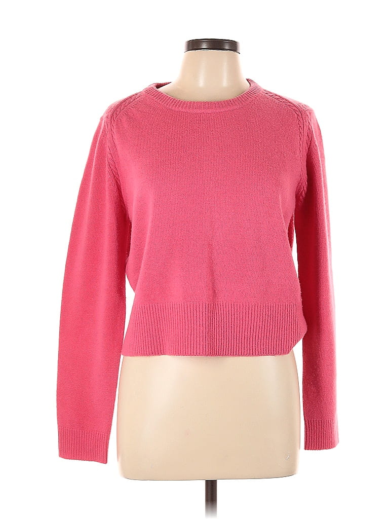 Marc by Marc Jacobs 100% Merino Pink Wool Sweater Size L - photo 1