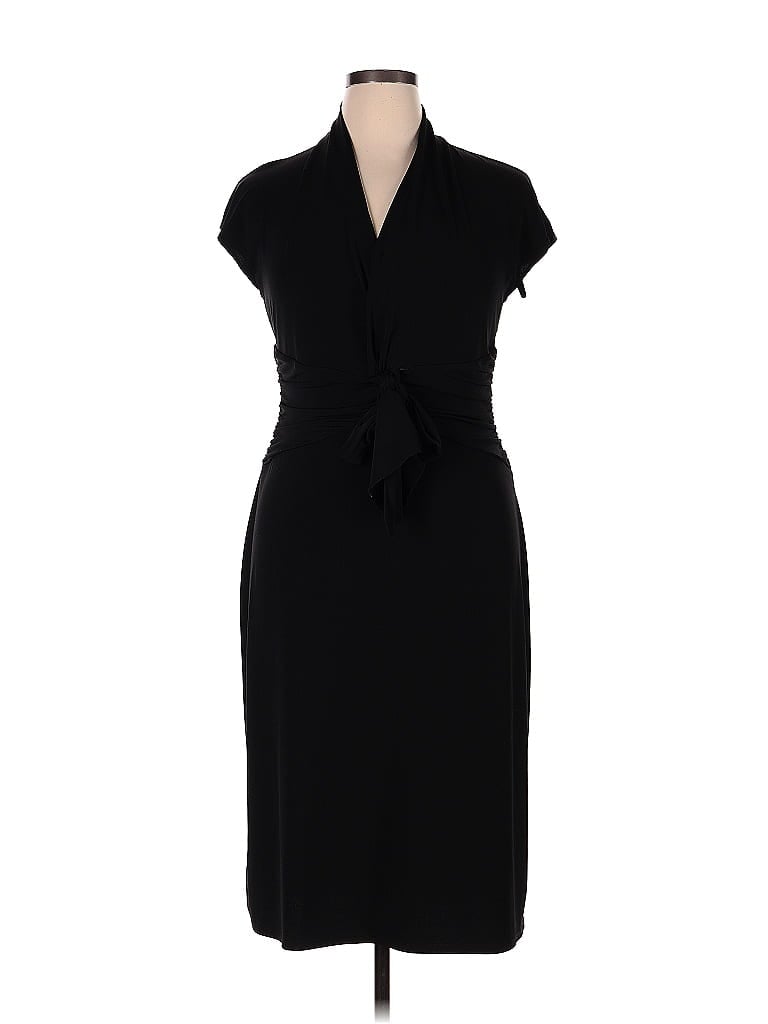 BCBG Paris Black Casual Dress Size XL - photo 1