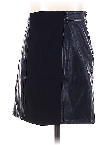 Armani Exchange Faux Leather Skirt (view 2)