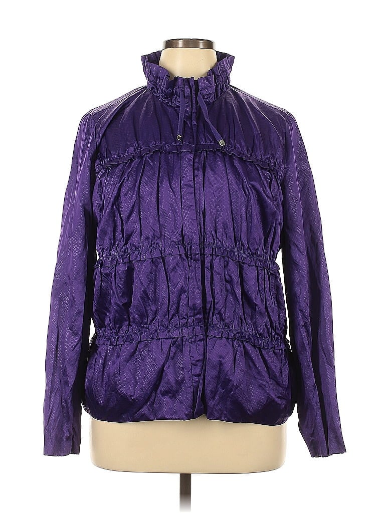 Laura Ashley Purple Jacket Size XL - photo 1