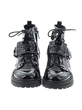 Tod's Patent Combat Boots (view 2)