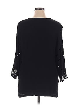 Cathy Daniels 3/4 Sleeve Blouse (view 2)