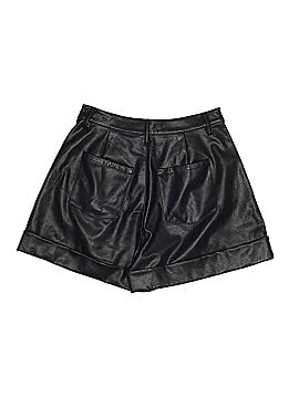 WeWoreWhat Leather Shorts (view 2)