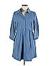 Allegra K 100% Cotton Blue Casual Dress Size M - photo 1