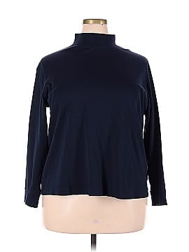 Lands' End 3/4 Sleeve Turtleneck (view 1)