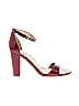 G by GUESS Burgundy Heels Size 9 - photo 1
