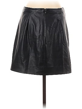 J.Crew Collection Faux Leather Skirt (view 2)