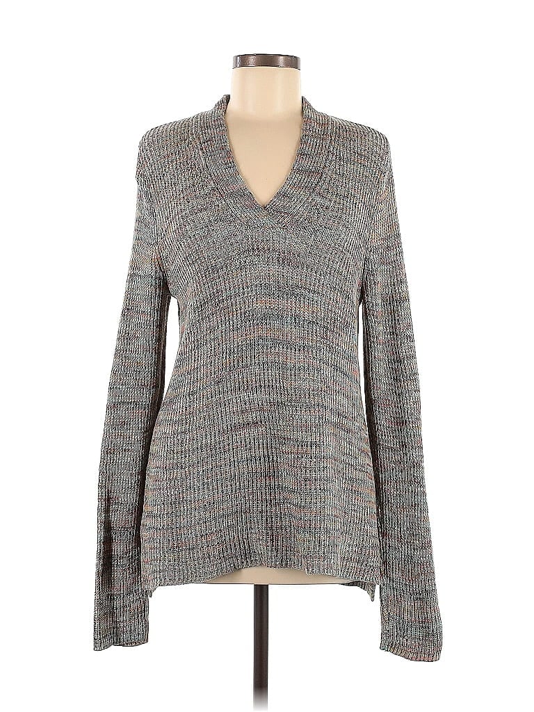 J.Jill Marled Gray Pullover Sweater Size M (Petite) - photo 1