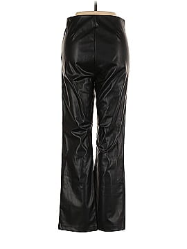 Zara Faux Leather Pants (view 2)