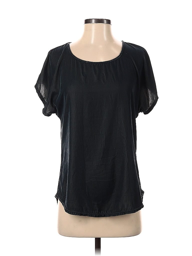 Left Coast by Dolan 100% Polyester Black Short Sleeve T-Shirt Size S - photo 1