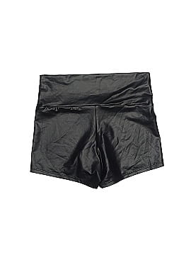 Windsor Faux Leather Shorts (view 2)