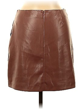 Wilfred Faux Leather Skirt (view 2)