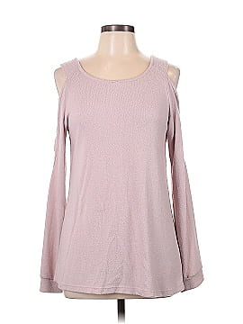 Pink Rose Long Sleeve Top (view 1)